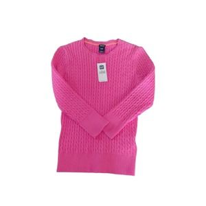 NWT, GAP Hot pink sweater, size small